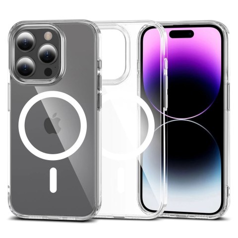 Etui Tech-Protect FlexAir Hybrid MagSafe na iPhone 15 Pro Max - przezroczyste Etui Tech-Protect FlexAir Hybrid MagSafe na iPhone 15 Pro Max - przezroczyste