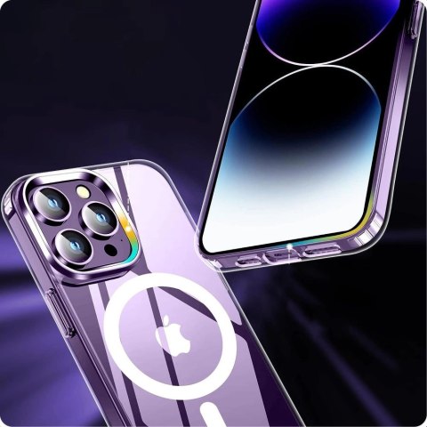 Etui Tech-Protect FlexAir Hybrid MagSafe na iPhone 15 Pro Max - przezroczyste Etui Tech-Protect FlexAir Hybrid MagSafe na iPhone 15 Pro Max - przezroczyste