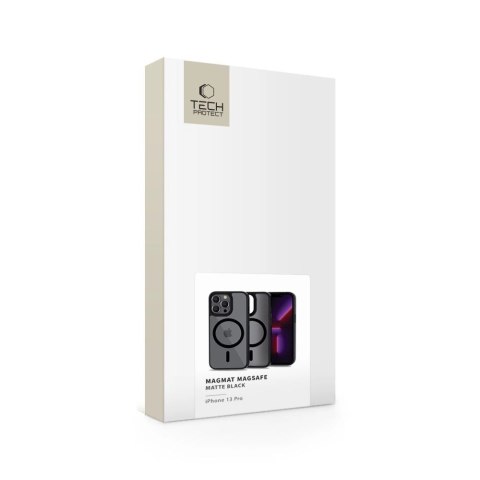 Etui Tech-Protect MagMat MagSafe na iPhone 13 Pro - czarny mat Etui Tech-Protect MagMat MagSafe na iPhone 13 Pro - czarny mat