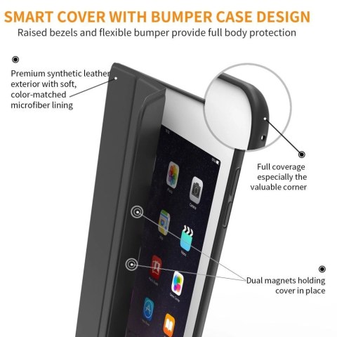 Etui Tech-Protect SmartCase na iPad 9.7'' 5 / 6 2017-2018 - czarne Etui Tech-Protect SmartCase na iPad 9.7'' 5 / 6 2017-2018 - czarne