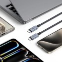 Kabel Tech-Protect UltraBoost Max USB-C 4.0 / USB-C 4.0 PD 240W 8K 40Gbps 2m - szary