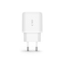 Ładowarka Tech-Protect C20W sieciowa USB-C PD 20W / USB-A QC 3.0 z kablem USB-C / Lightning - biała