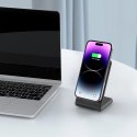 Ładowarka Tech-Protect QI15W-A23 indukcyjna MagSafe 15W w formie stojaka - czarna