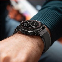 Pasek Tech-Protect Nylon na Garmin Fenix 5 / 6 / 6 Pro / 7 - czarno-pomarańczowy