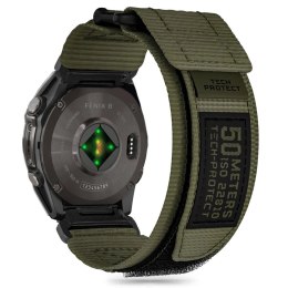 Pasek Tech-Protect Scout Pro na Garmin Fenix 5X / 5X PLUS / 6X / 6X Pro / 7X / 8 (51 MM) - zielony