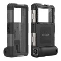 Pokrowiec Tech-Protect Waterproof Case wodoodporny IPX8 na smartfony 4.7-6.7" - czarny
