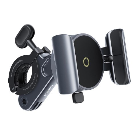 Uchwyt Baseus PrimeTrip magnetyczny na telefon na rower / hulajnogę / skuter - czarny Uchwyt Baseus PrimeTrip magnetyczny na telefon na rower / hulajnogę / skuter - czarny