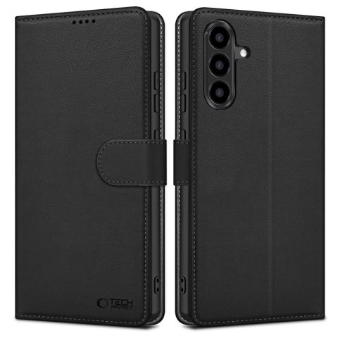 Etui Tech-Protect Wallet na Samsung Galaxy A56 5G - czarny mat Etui Tech-Protect Wallet na Samsung Galaxy A56 5G - czarny mat