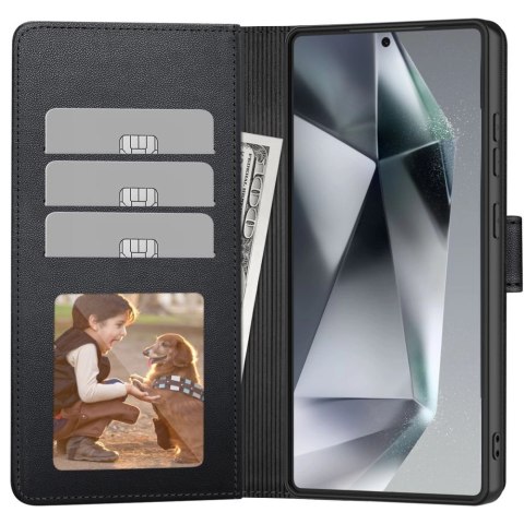 Etui Tech-Protect Wallet na Samsung Galaxy A56 5G - czarny mat Etui Tech-Protect Wallet na Samsung Galaxy A56 5G - czarny mat