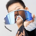 Okulary rowerowe Rockbros dla dzieci, polaryzacyjne, z ochroną UV dziecięce - białe