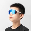Okulary rowerowe Rockbros dla dzieci, polaryzacyjne, z ochroną UV dziecięce - białe