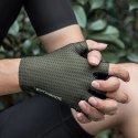 Rękawiczki rowerowe Rockbros oddychające, krótkie palce, rozmiar: XL - zielone