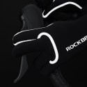 Rękawiczki rowerowe Rockbros pełne, wodoodporne, rozmiar: L/XL - czarne