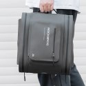 Sakwa rowerowa Rockbros wodoodporna, na bagażnik, pojemność 14l - szara