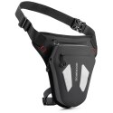 Torba motocyklowa Rockbros na nogę, udo, pas, ramię - czarna