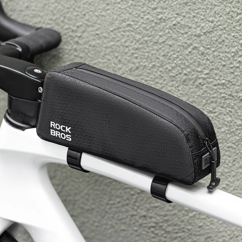 Torba rowerowa Rockbros na ramę na rurę górną 0,9l - czarna Torba rowerowa Rockbros na ramę na rurę górną 0,9l - czarna