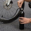 Zbiornik ciśnieniowy Rockbros do pompowania opon bezdętkowych tubeless 200 PSI 1.2l - czarny