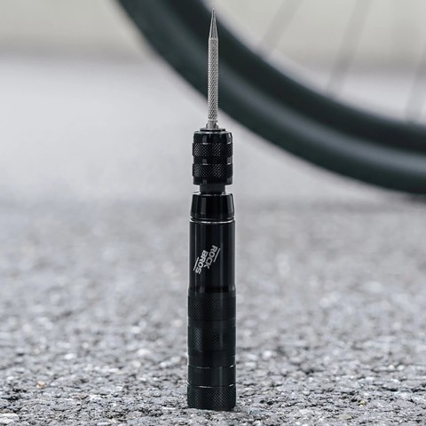 Zestaw naprawczy Rockbros do opon bezdętkowych tubeless - czarny Zestaw naprawczy Rockbros do opon bezdętkowych tubeless - czarny