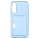 Etui Samsung Card Slot Case na Samsung Galaxy A36 5G - niebieskie