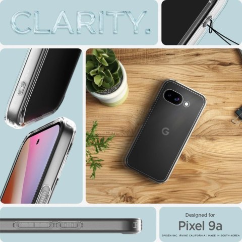 Etui Spigen Ultra Hybrid na Google Pixel 9A - przezroczyste Etui Spigen Ultra Hybrid na Google Pixel 9A - przezroczyste