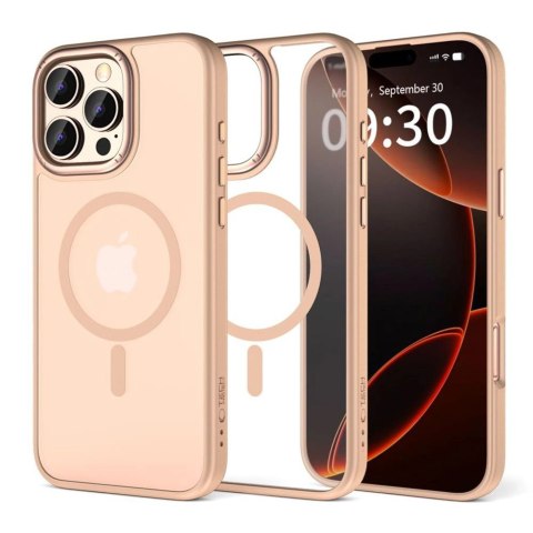 Etui Tech-Protect MagMat MagSafe na iPhone 16 Pro Max - różowe Etui Tech-Protect MagMat MagSafe na iPhone 16 Pro Max - różowe