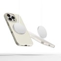 Etui Tech-Protect Silicone PU MagSafe na iPhone 16 Pro - beżowe