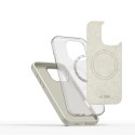 Etui Tech-Protect Silicone PU MagSafe na iPhone 16 Pro - beżowe