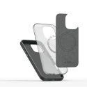 Etui Tech-Protect Silicone PU MagSafe na iPhone 16 Pro - szare