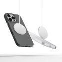 Etui Tech-Protect Silicone PU MagSafe na iPhone 16 Pro - szare