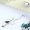 Ładowarka indukcyjna Tech-Protect UltraBoost USB-C do Apple Watch 1m - biała