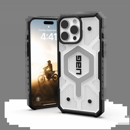 Etui UAG Pathfinder Clear Magsafe do iPhone 16 Pro Max - białe Etui UAG Pathfinder Clear Magsafe do iPhone 16 Pro Max - białe