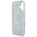 Etui Guess IML 4G MagSafe na iPhone 16 - niebieskie
