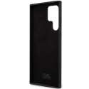 Etui Karl Lagerfeld Silicone Ikonik na Samsung Galaxy S24 Ultra - czarne