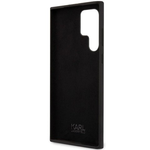 Etui Karl Lagerfeld Silicone Ikonik na Samsung Galaxy S24 Ultra - czarne Etui Karl Lagerfeld Silicone Ikonik na Samsung Galaxy S24 Ultra - czarne