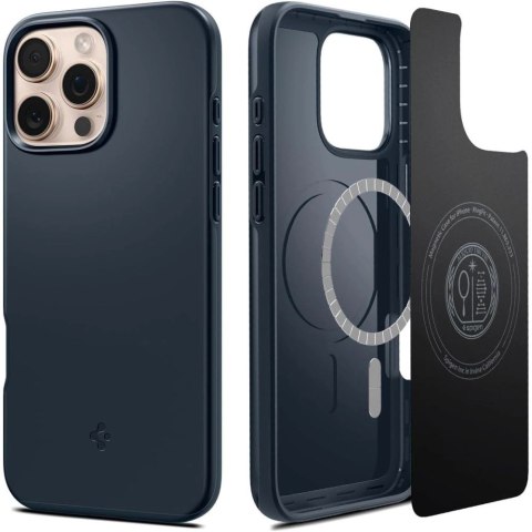Etui Spigen Thin Fit MagSafe do na iPhone 16 Pro Max - ciemnoszare Etui Spigen Thin Fit MagSafe do na iPhone 16 Pro Max - ciemnoszare