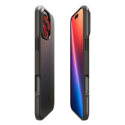 Etui Spigen Thin Fit MagSafe na iPhone 16 Pro - czarne Etui Spigen Thin Fit MagSafe na iPhone 16 Pro - czarne