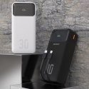 Powerbank Dudao K15MAX 30000mAh PD 22.5W z wbudowanymi kablami - biały