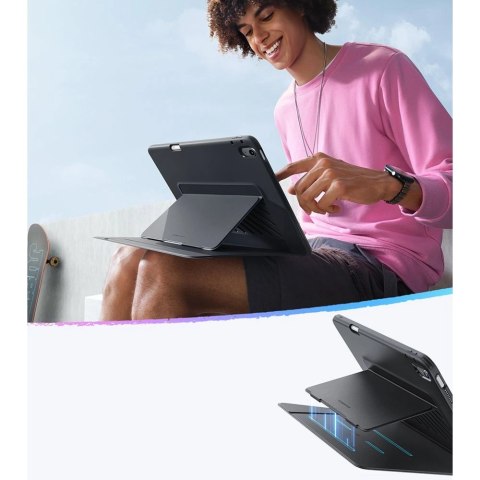 Etui ESR Flip Hybrid na iPad 10.9" 2022 (10 gen.) / 11" 2025 (11 gen.) - czarne Etui ESR Flip Hybrid na iPad 10.9" 2022 (10 gen.) / 11" 2025 (11 gen.) - czarne