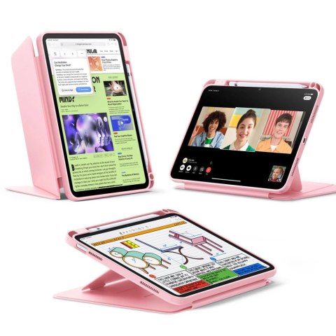 Etui ESR Flip Hybrid na iPad 10.9" 2022 (10 gen.) / 11" 2025 (11 gen.) - różowe Etui ESR Flip Hybrid na iPad 10.9" 2022 (10 gen.) / 11" 2025 (11 gen.) - różowe