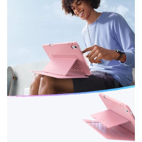 Etui ESR Flip Hybrid na iPad 10.9" 2022 (10 gen.) / 11" 2025 (11 gen.) - różowe Etui ESR Flip Hybrid na iPad 10.9" 2022 (10 gen.) / 11" 2025 (11 gen.) - różowe