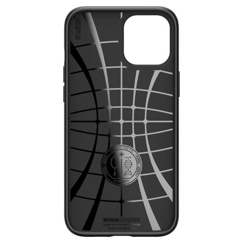 Etui Spigen Liquid Air na iPhone 12 / iPhone 12 Pro - czarny mat Etui Spigen Liquid Air na iPhone 12 / iPhone 12 Pro - czarny mat