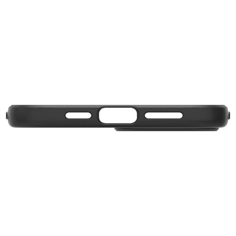 Etui Spigen Liquid Air na iPhone 12 / iPhone 12 Pro - czarny mat Etui Spigen Liquid Air na iPhone 12 / iPhone 12 Pro - czarny mat