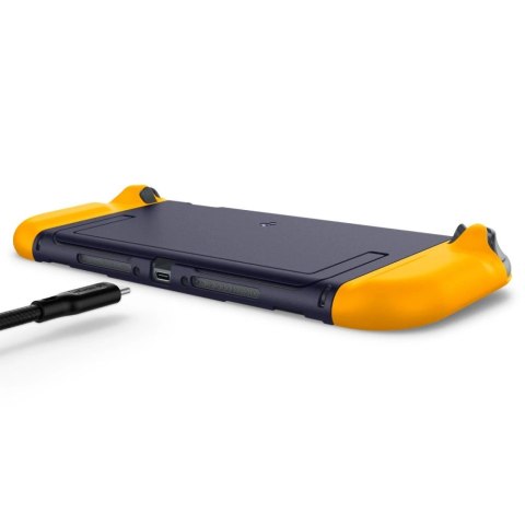 Etui Spigen Nano Pop na Nintendo Switch 2 - granatowo-żółte Etui Spigen Nano Pop na Nintendo Switch 2 - granatowo-żółte