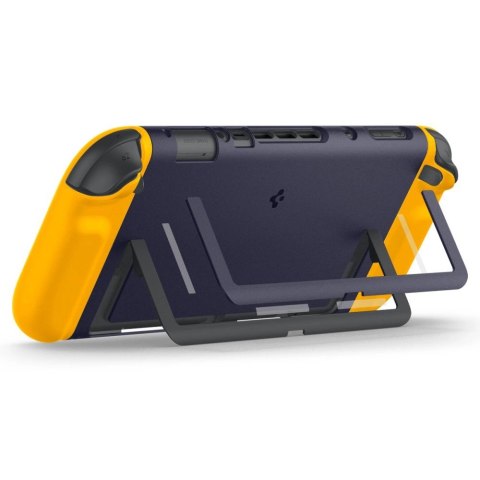 Etui Spigen Nano Pop na Nintendo Switch 2 - granatowo-żółte Etui Spigen Nano Pop na Nintendo Switch 2 - granatowo-żółte