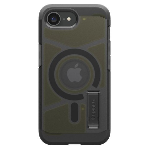 Etui Spigen Tough Armor MagSafe na iPhone 16e - przezroczysto-szare Etui Spigen Tough Armor MagSafe na iPhone 16e - przezroczysto-szare