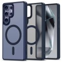 Etui Tech-Protect MagMat MagSafe na Samsung Galaxy S25 Ultra - przezroczysto-niebieskie