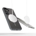 Etui Tech-Protect MagMat MagSafe na Samsung Galaxy S25 - przezroczysto-szare