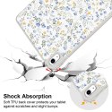 Etui Tech-Protect SC Pen na iPad 10.9" 2022 (10 gen.) / 11" 2025 (11 gen.) - stokrotki z liśćmi