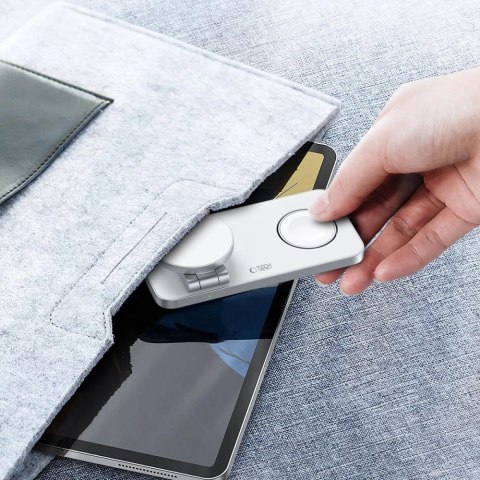 Ładowarka indukcyjna Tech-Protect QI15W-A47 MagSafe 3w1 + kabel USB-C - biała Ładowarka indukcyjna Tech-Protect QI15W-A47 MagSafe 3w1 + kabel USB-C - biała