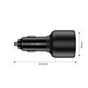Ładowarka samochodowa CC04 3-porty PD130W - czarna